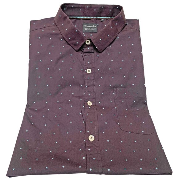 7 Diamonds‎ Beachwood Canyon Button Down SS Shirt - Picture 11 of 11